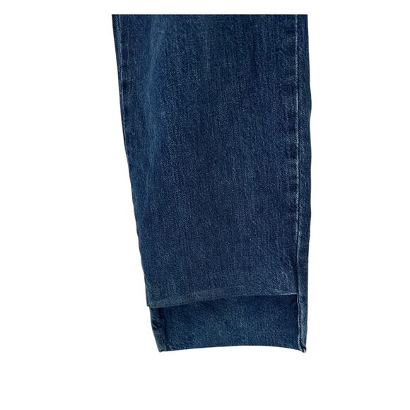 J BRAND Jeans Dark Wash Wynne Button Fly Ankle Crop Straight Leg Size 30‎ - Picture 7 of 13